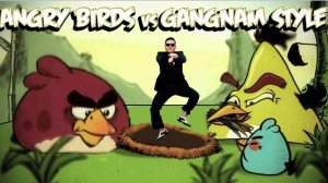 ANGRY BIRDS VS GANGNAM STYLE PARODY VIDEO