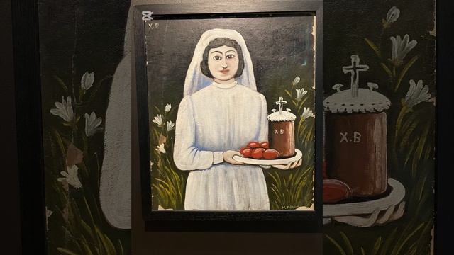 Пиросмани в Академии Художеств. Петербург.