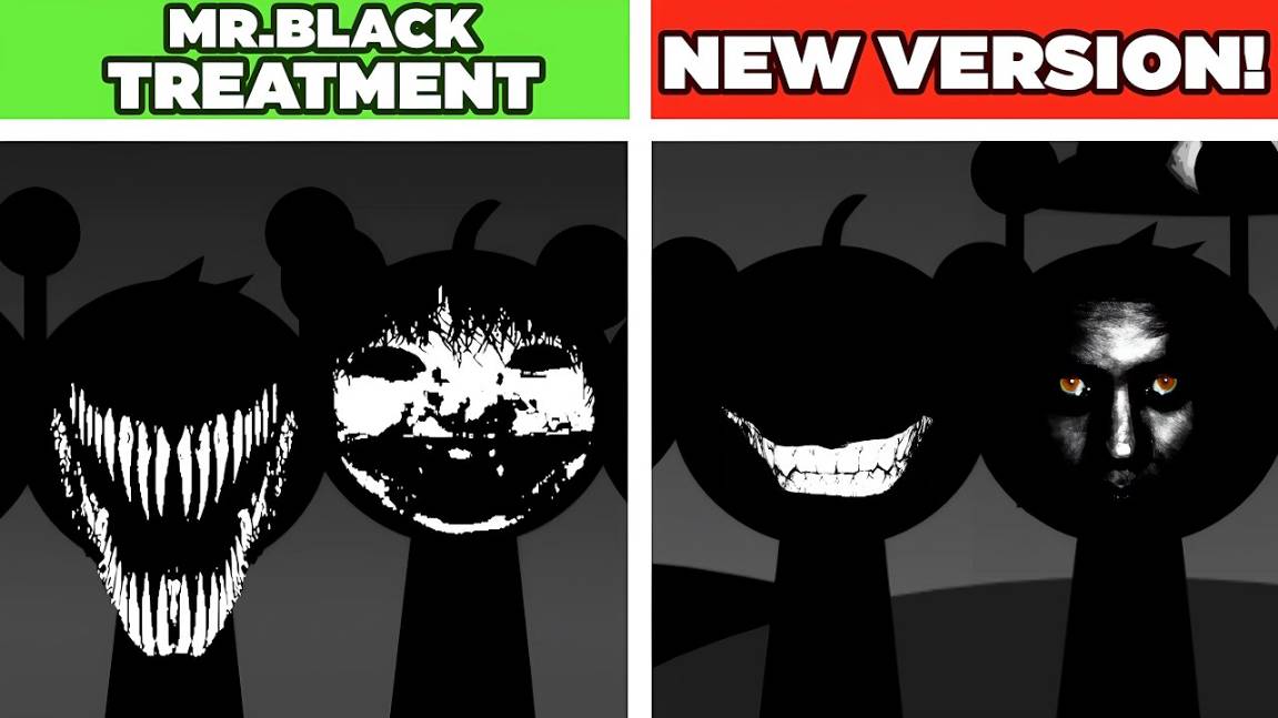 INCREDIBOX SPRUNKI🖤 | MR.BLACK NEW VER.! ☠️ ТЁМНЫЙ АПГРЕЙД! #сезонконтентаRUTUBE