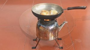 Переносная печка Мини- Гномик из старого чайника Своими руками для дома и дачи