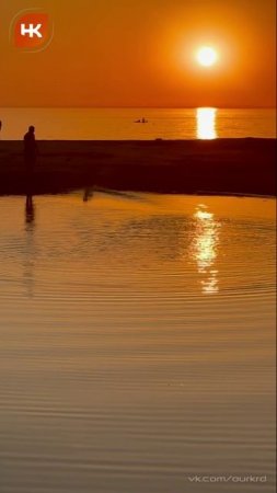 Летний вечер у моря. Сапы, пёсики, черепахи.. 🧡