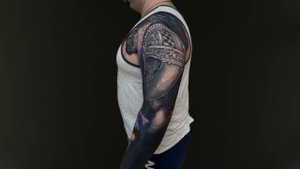 Тату "Рукав" Cover up