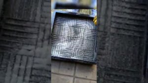 Светоотражающая тротуарная плитка своими руками.