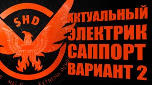 Актуальная сборка Электрик ленивый билд саппорт вариант два The Division 2