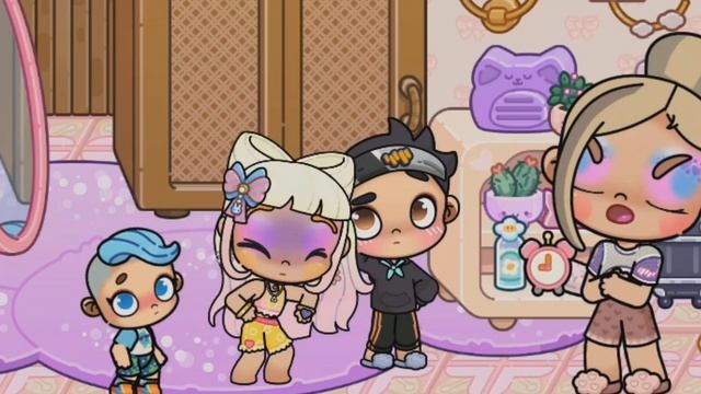 Дети едут к бабушке и дедушке 1 часть🍪💕