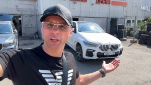Опять боковой порез на BMW X6 - да как так то?