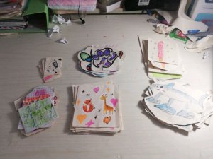 Мир бумажек распаковка покетикав