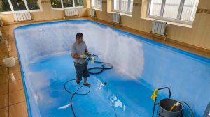 Мойка/чистка чаши бассейна Подготовка к сезону 2025 г CleanProff|Клининг Москва