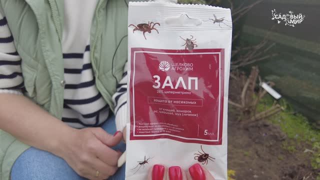 Защита участка от иксодовых клещей, ос, шершней и других насекомых-вредителей