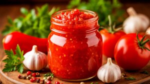 Рецепт аджики из помидор на зиму (без варки). Сырая домашняя аджика [Семейные рецепты]