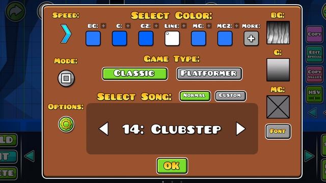 geometry dash мой уровень