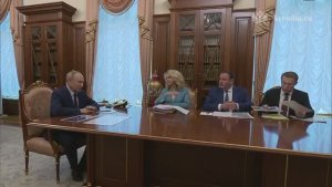 Владимир Путин проводит совещание по социальным вопросам, Москва, Кремль, 14 июля 2025 года