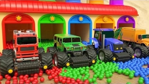 CARROS автомобили и мотоциклы с Человеком-пауком и супергероями! Вызов супер автомобилей и мотоцикло