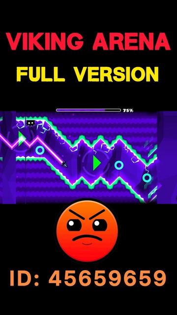 VIKING ARENA ПОЛНАЯ ВЕРСИЯ ГД GD Geometry Dash Meltdown Геометри Даш Хардер Full Version