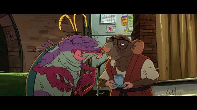 Сплинтер учит жизни в Tales of the Teenage Mutant Ninja Turtles (2024)!  | Nickelodeon Cyrillic