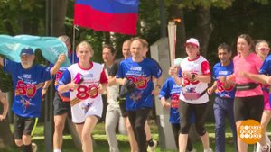 "От Победы к Победе": эстафету встречает Пермь. Доброе утро. Фрагмент выпуска от 14.07.2025