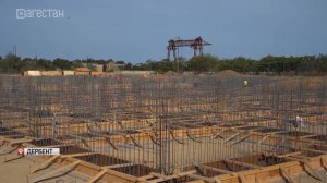 Новую школу на 1200 учеников строят в Дербенте