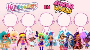 Твои Hairdorables в Avatar World 👸