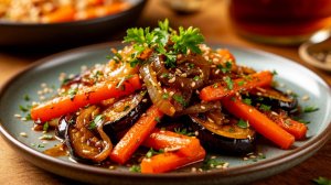 Вкусные #БАКЛАЖАНЫ по-деревенски! Очень простой и быстрый рецепт [Семейные рецепты]