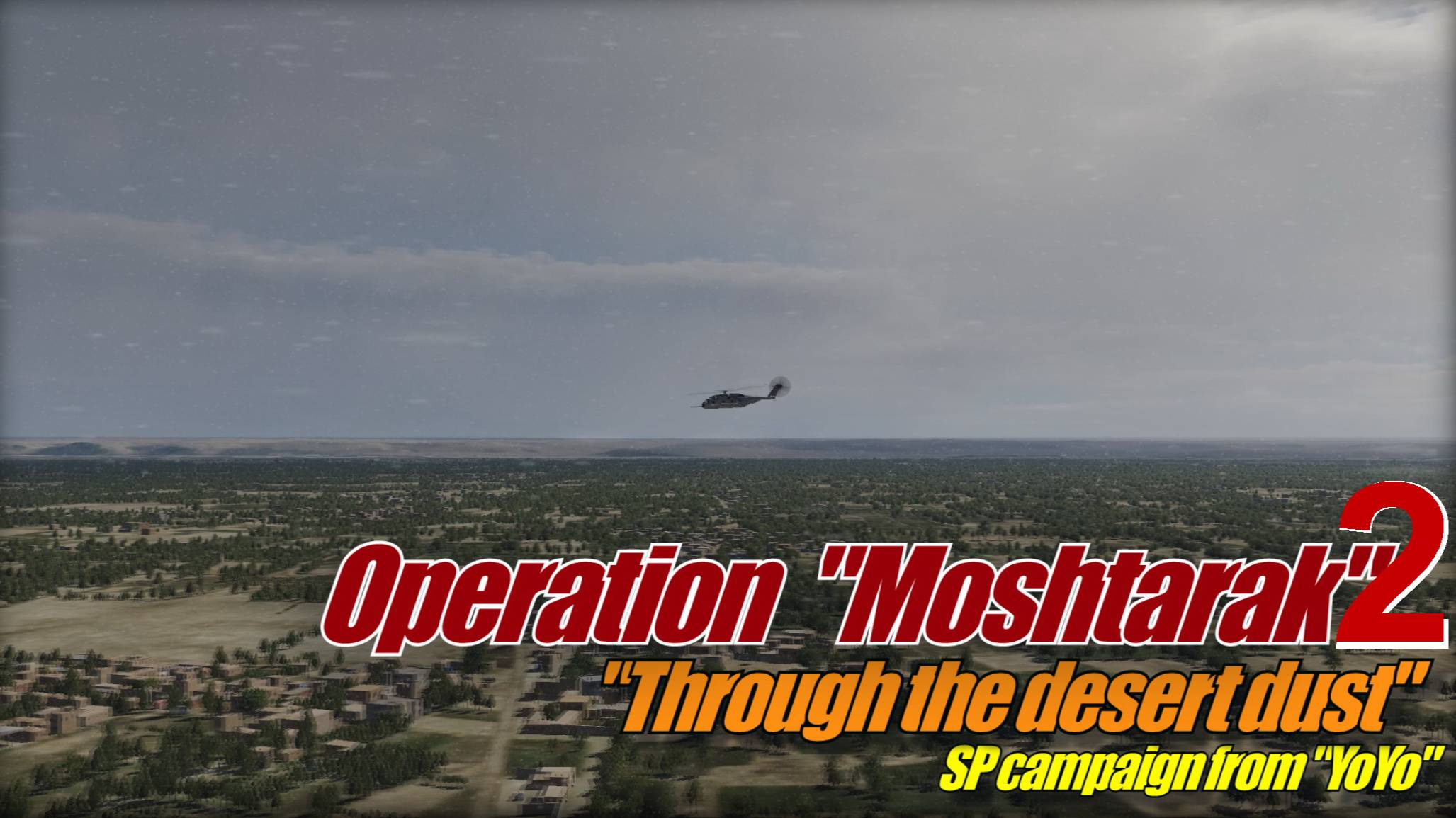 DCS World OH58D Through the desert dust miss 11_2
