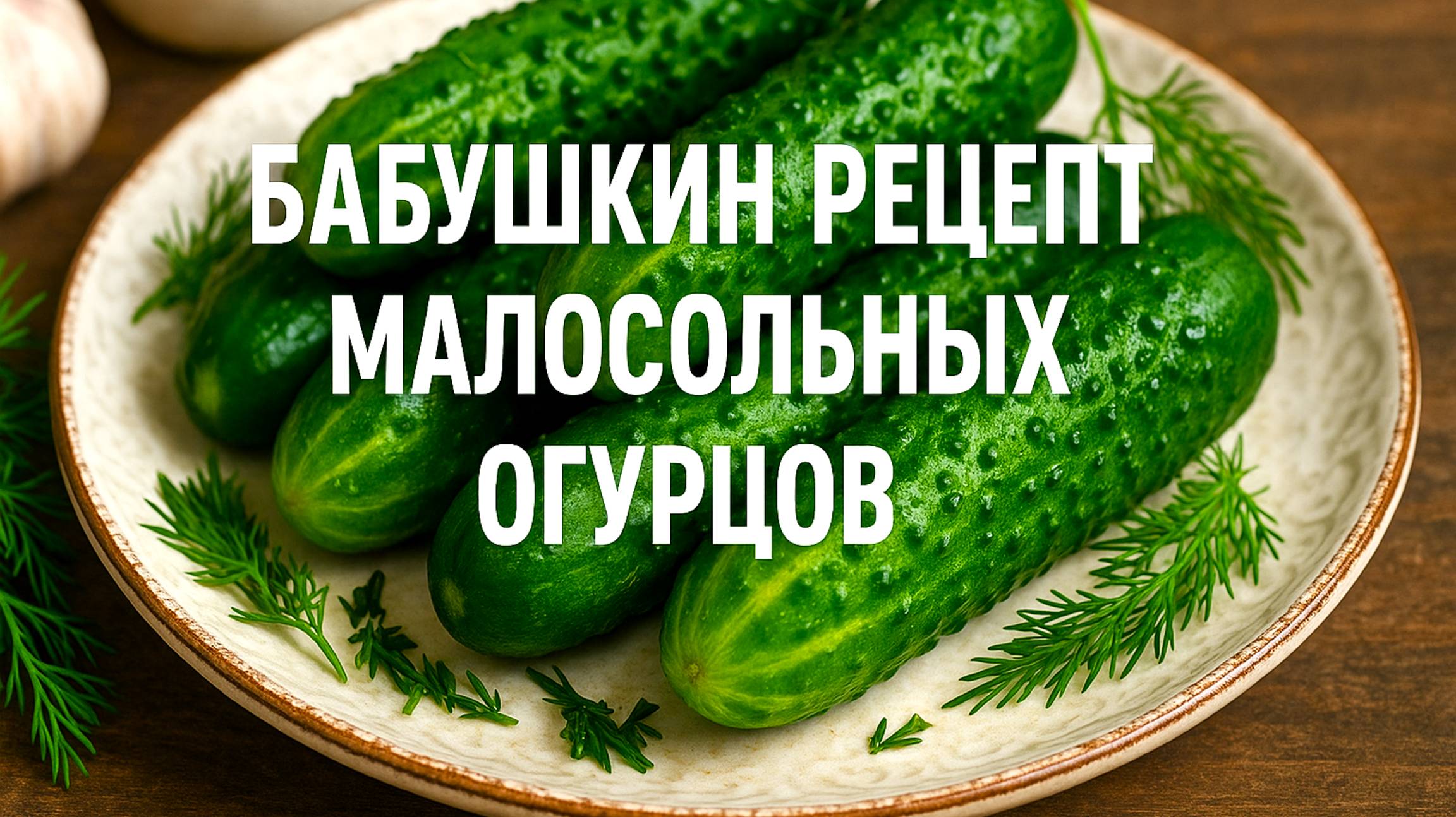 Секрет бабушки раскрыт! Самые вкусные и хрустящие малосольные огурцы!