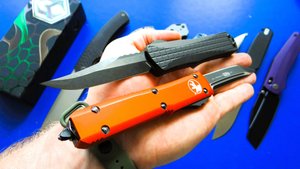 ВАУ Автомат Heretic Knives Manticore E #fishing #edc #edcorganizer #edcknife #unboxing #knifeclub