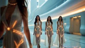 Galactic Goddesses - Intriguing Progressive Techno House _ 4K Sci-Fi AI Short Cosmic Film