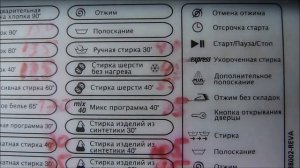 Режимы и программы на стиральной машине Беко
