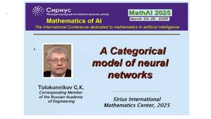 MathAI-2025, Tolokonnikov G.K. A Categorical Model of Neural Networks