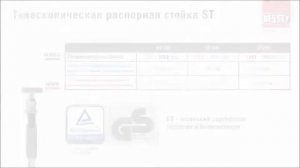 Распорка телескопическая Bessey ST для потолочного монтажа