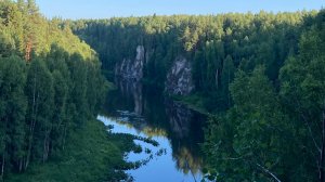 Поход на скалы реки Чусовой, камень Гребешки и Сибирский камень 2025. Средний Урал