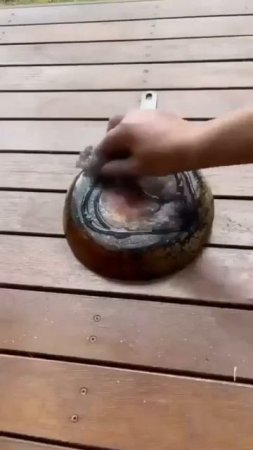 Как очистить сковородку, легко