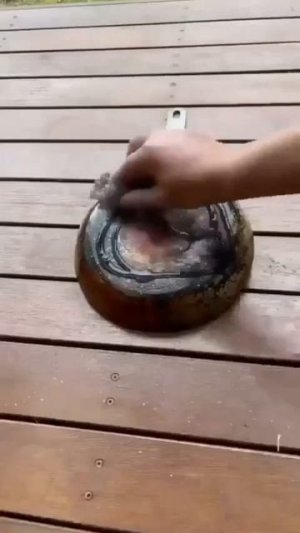 Как очистить сковородку, легко