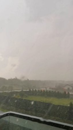 Не ураган, так град при +29гр. 12.07.2025 Восток Ленобласти