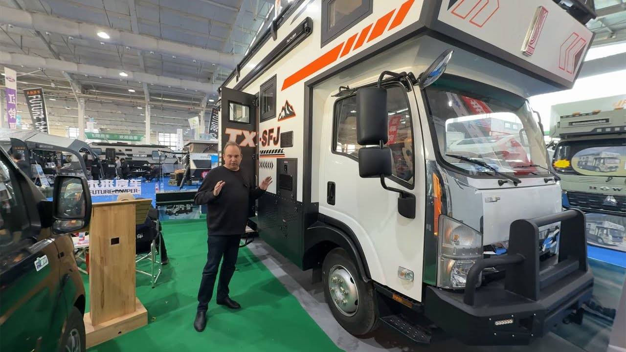 Самый дешевый в мире экспедиционный автодом на базе японской  Isuzu. Китайский 要看这个视频