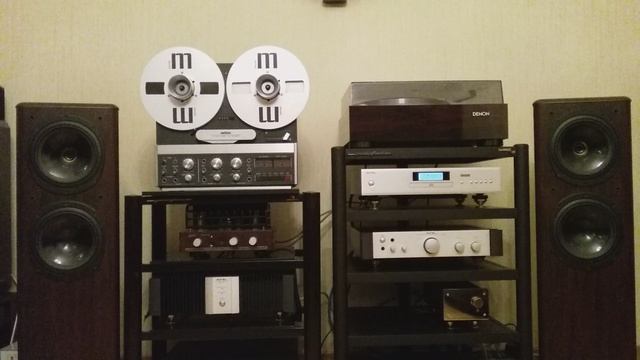 Ortofon Kailas B2. Tannoy 638/D80. Rotel CD11 Tribute.   Arkana Physical Research Exquisotor.