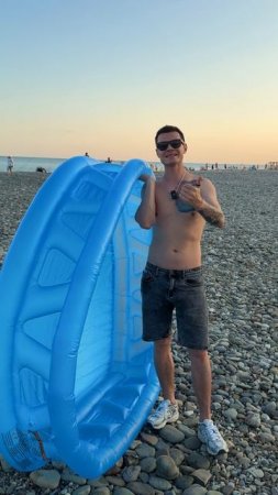 Надувной детский бассейн или взрослый матрас...