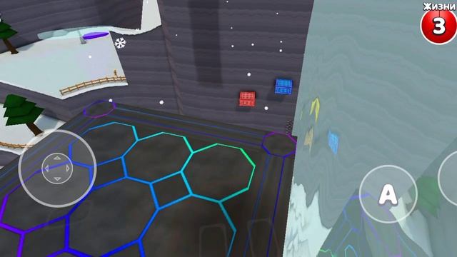 Прохожу миссию Тристопио ,,Паркур в Снежной Долине"