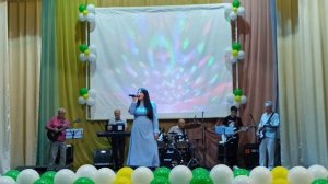 "Музыка нас связала" в исполнении ВИА "Союз" на концерте ко дню семьи любви и верности. с.Табуны