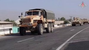 Российские военнослужащие прибыли в Республику Узбекистан для участия в совместном российско-узб...