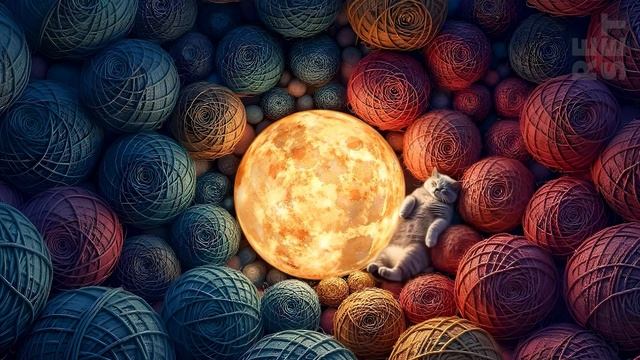 Moonlit Cat Lullaby Angelic Sleep Music for Deep Rest