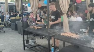 Керчь. Пляж Нимфей и набережная в День рыбака 13.07.25