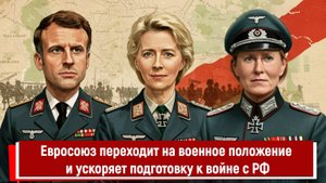 Евросоюз переходит на военное положение и ускоряет подготовку к войне с РФ