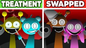 INCREDIBOX SPRUNKI💉 | WENDA SWAPPED! 🔄 МЕДУЗА-МУТАНТ! #сезонконтентаRUTUBE