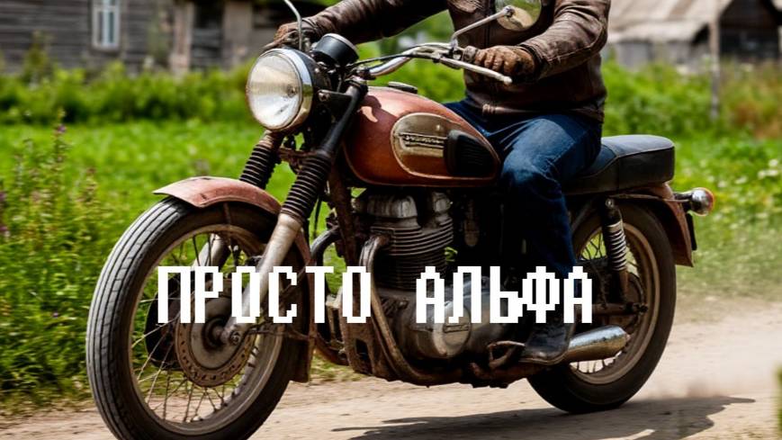 Я байкер на альфе