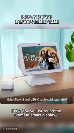 Explore the new Echo Show 8 (3rd Gen) with improved sound, smart home control, and a vivid 8" HD ...