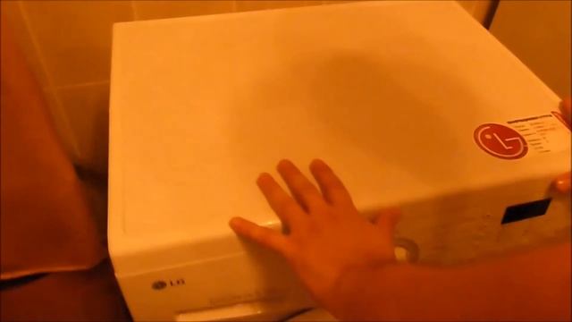Как снять крышку со стиральной машины