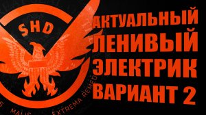 Актуальная сборка Электрик ленивый билд вариант два The Division 2