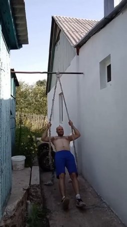 Австралийские подтягивания + хват