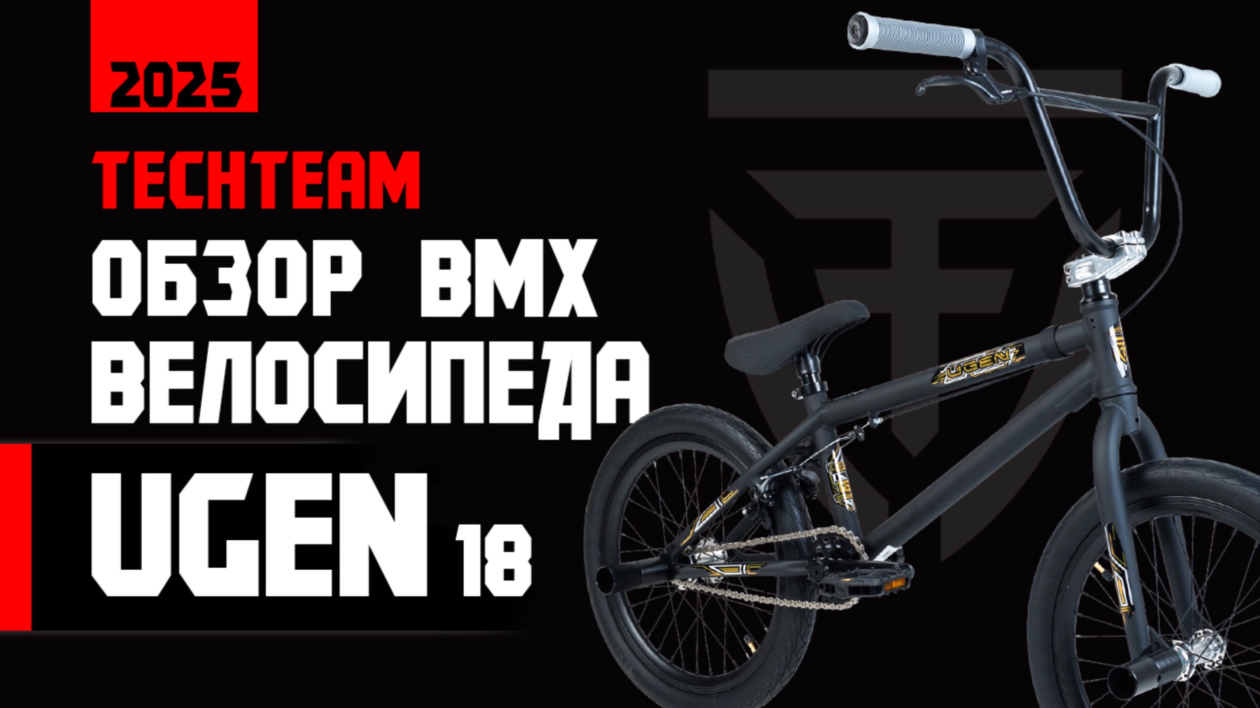 Обзор БМХ Ugen 18 от Tech Team. Тестрдрайв легкого БМХ с алюминиевой рамой